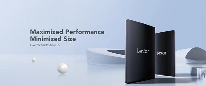 Ổ cứng di động Lexar 1TB SL500 Portable SSD with Magnetic Set