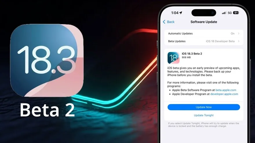 iOS 18.3 Beta 2