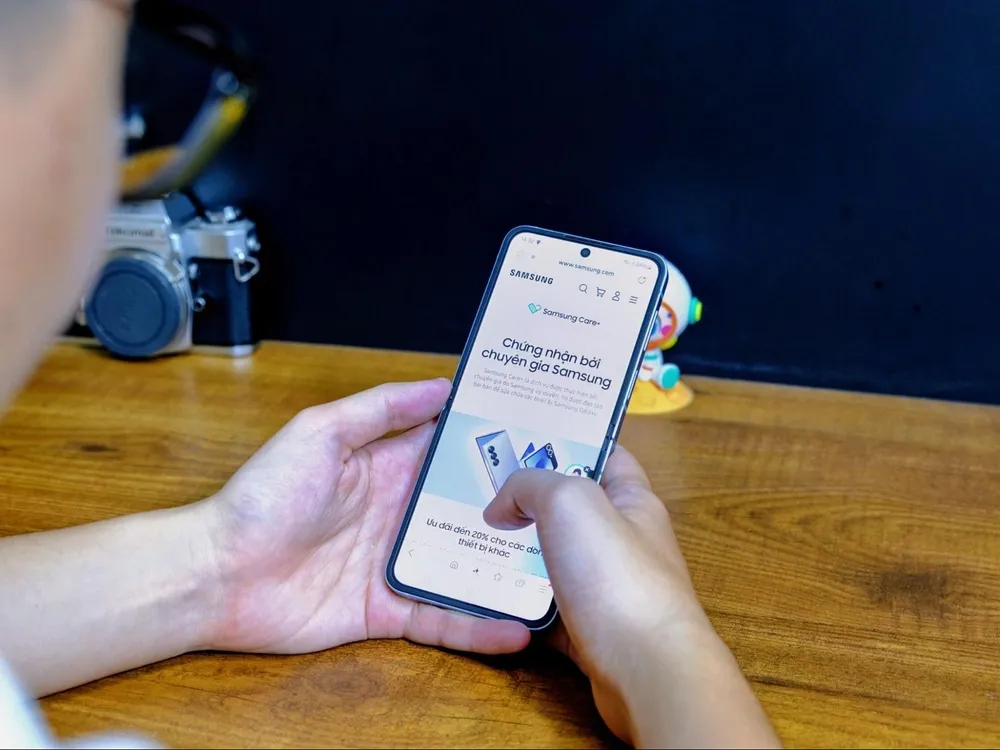 samsung care+ cho galaxy z flip6 và galaxy z fold6