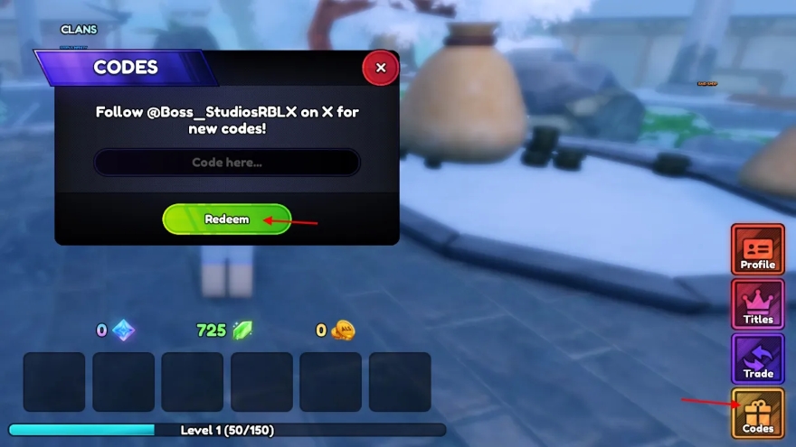 Tổng hợp các code Anime Last Stand mới nhất 