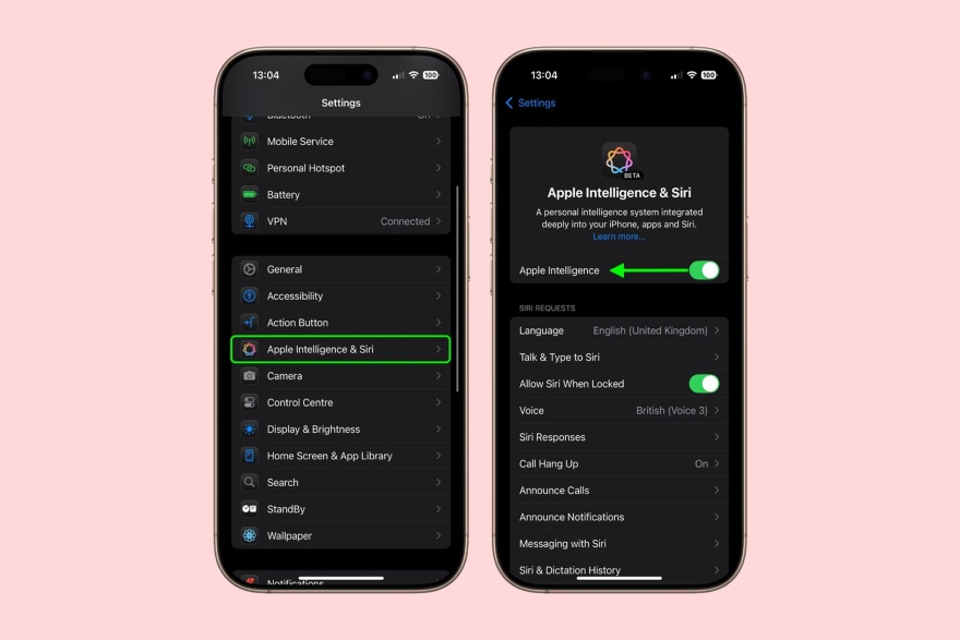 cách tắt apple intelligence