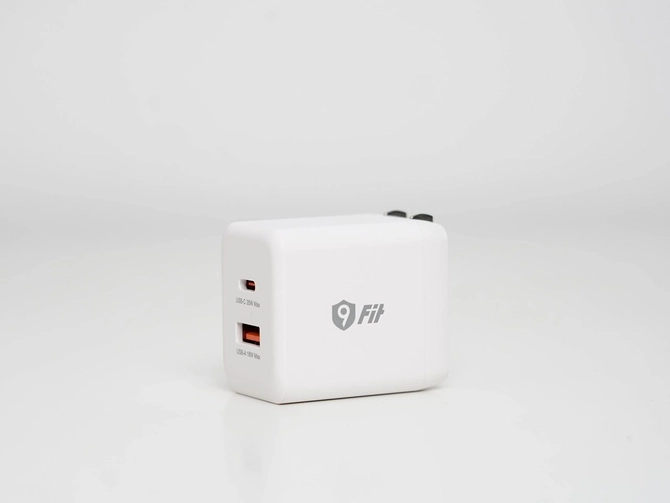 Cốc sạc nhanh 2 cổng 9Fit 35W PD 1A1C GaN