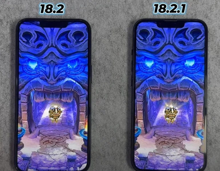 So sánh iOS 18.2.1 và iOS 18.2: Đánh giá qua thực tế sử dụng