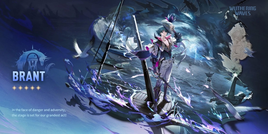 bộ kỹ năng và vũ khí đặc trưng của brant wuthering wave 2.1