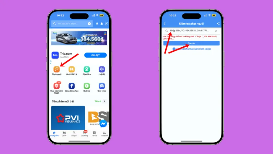 Tổng hợp các ứng dụng tra phạt nguội dễ dàng
