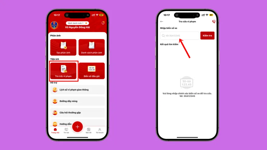 Tổng hợp các ứng dụng tra phạt nguội dễ dàng