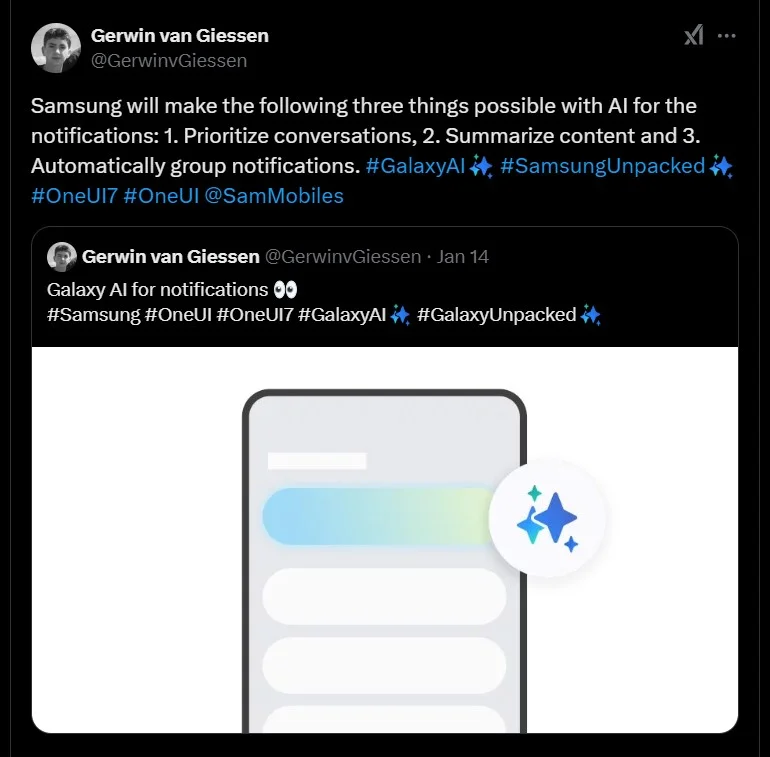 AI trên Galaxy S25: 