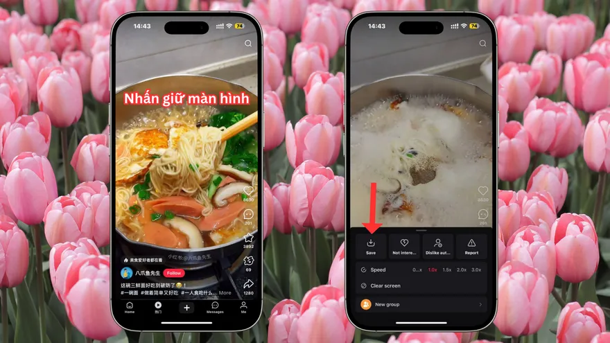 Cách tải video từ Xiaohongshu về điện thoại