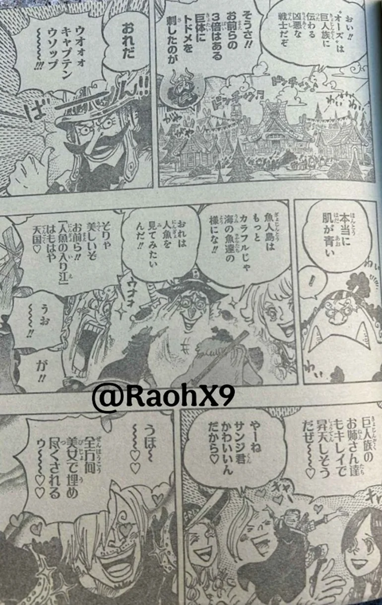 Spoiler One Piece Chap 1136: Vùng đất chờ đợi mặt trời