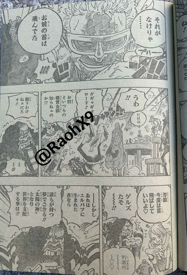 Spoiler One Piece Chap 1136: Vùng đất chờ đợi mặt trời