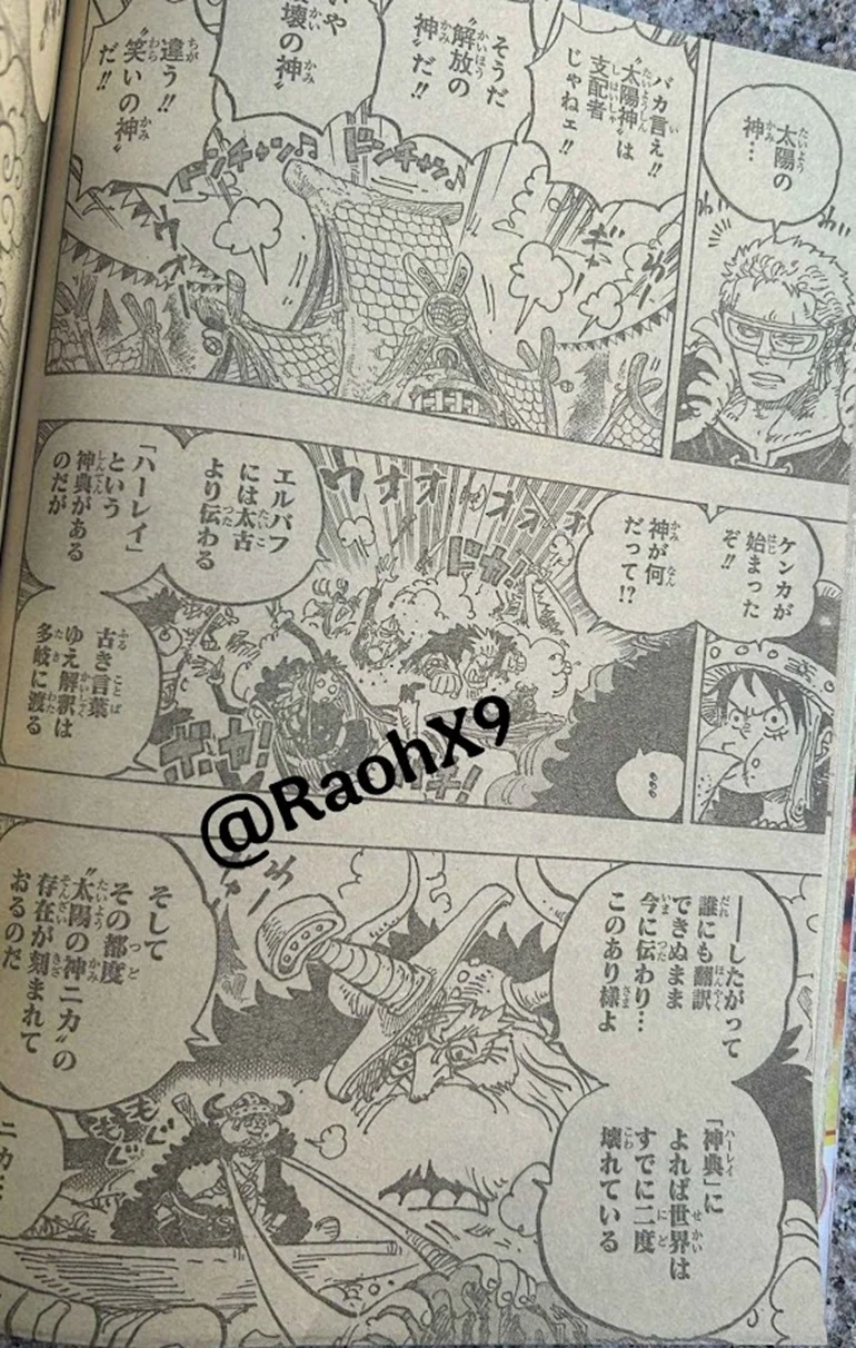 Spoiler One Piece Chap 1136: Vùng đất chờ đợi mặt trời