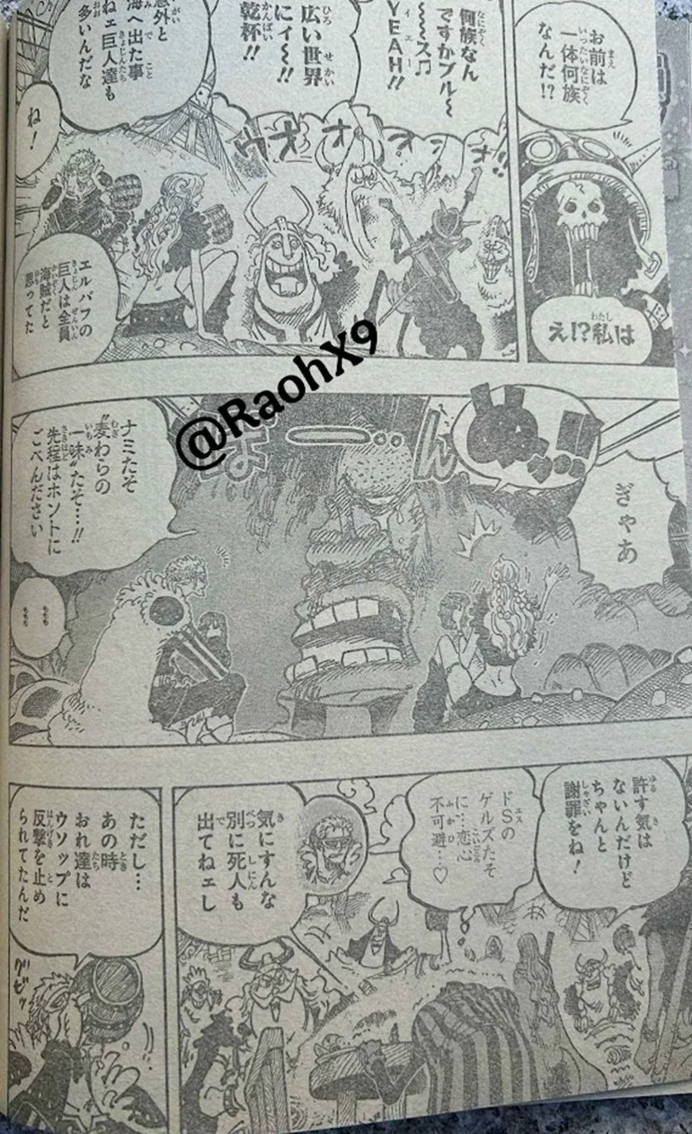 Spoiler One Piece Chap 1136: Vùng đất chờ đợi mặt trời