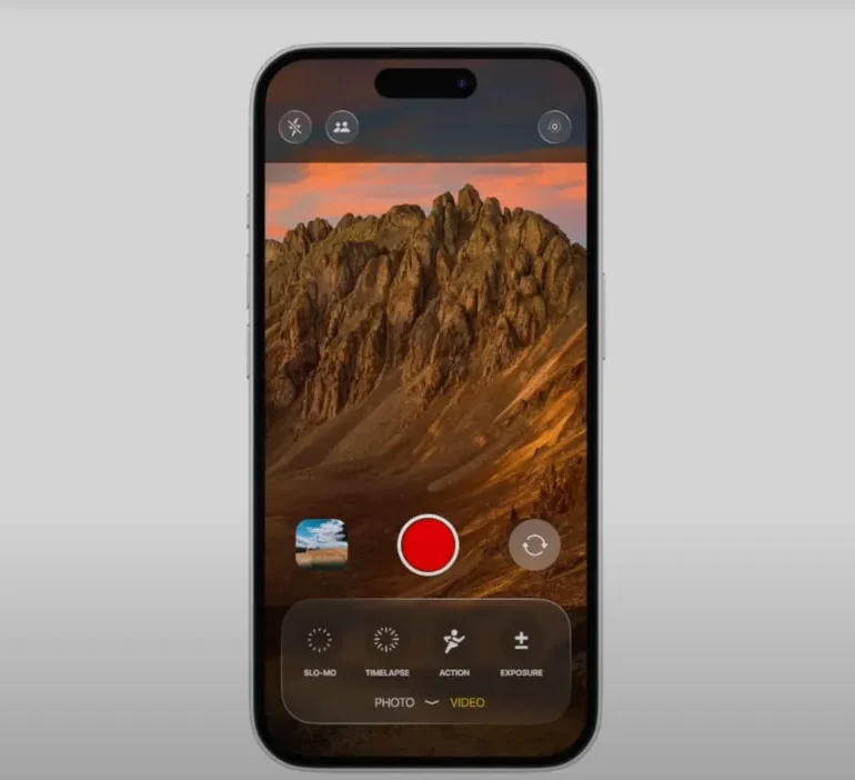 Lộ thiết kế Camera app trên iOS 19: Tuy lạ mà quen!