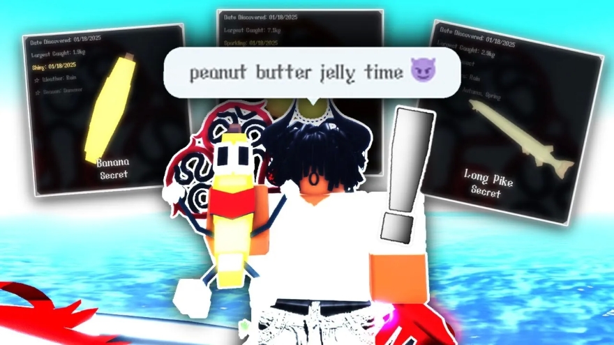 Cách bắt 3 loài cá bí mật trong Fisch Roblox