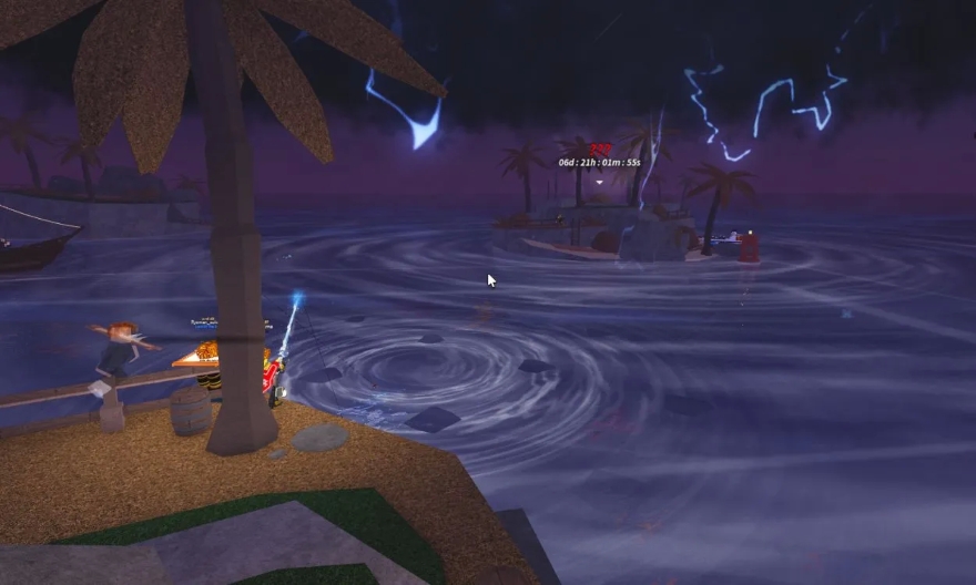 Cách hoàn thành nhiệm vụ Atlantean Storm trong Fisch