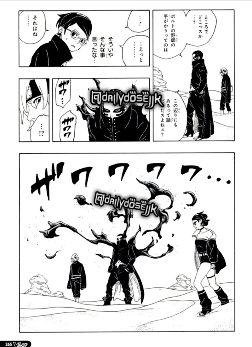 Spoiler Boruto chap 98