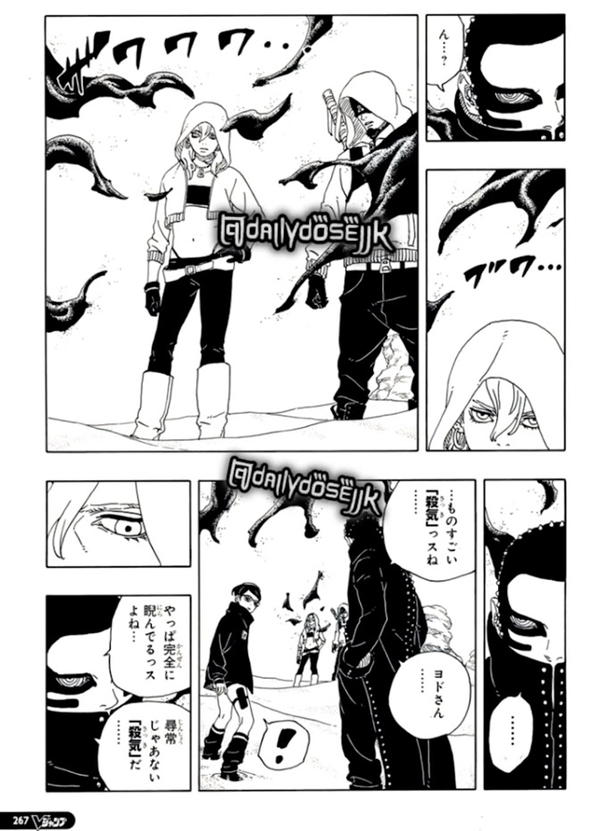 Spoiler Boruto chap 98