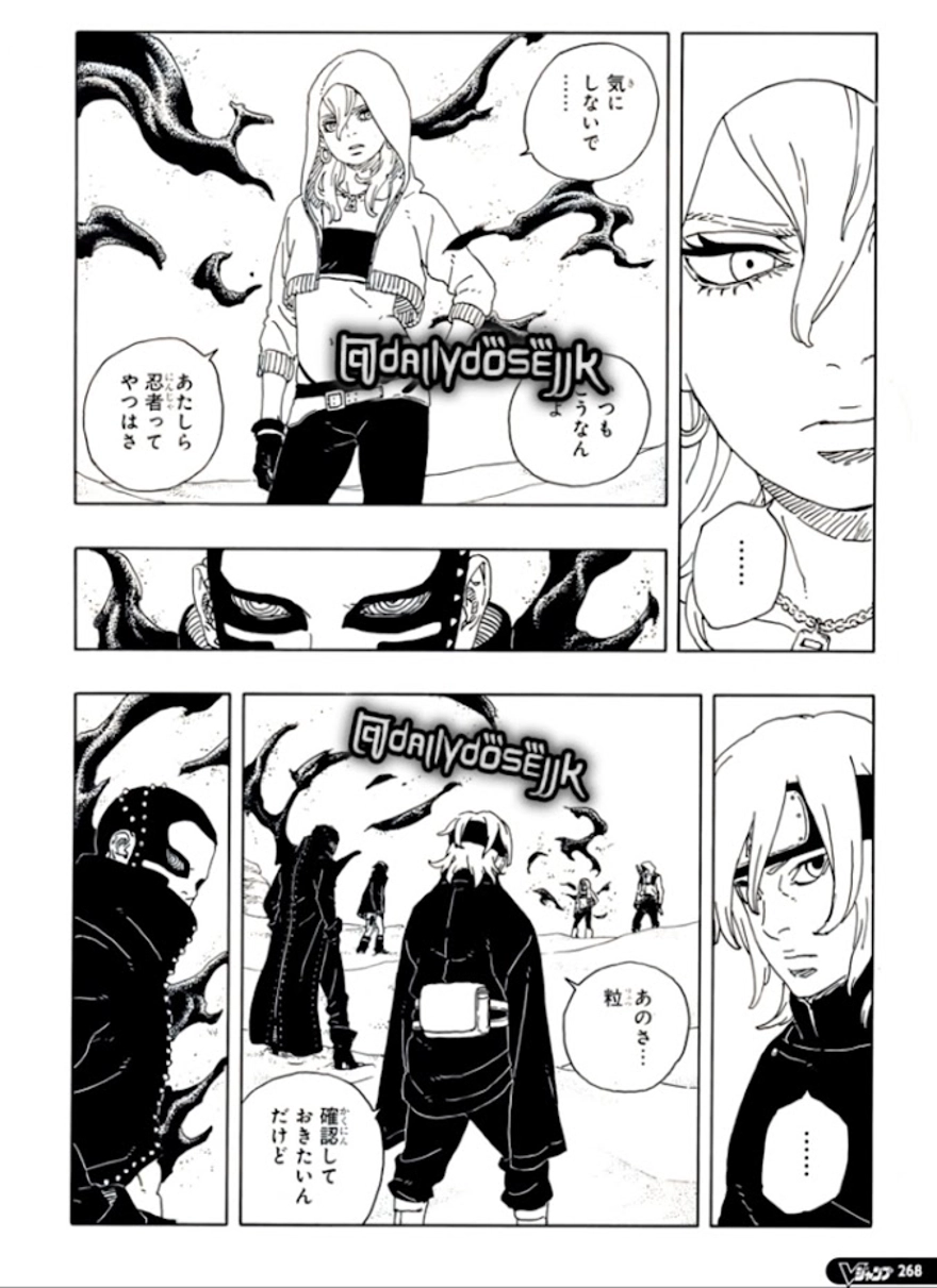 Spoiler Boruto chap 98