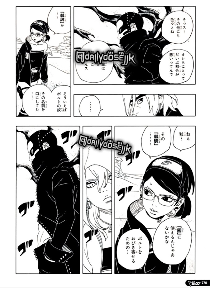 Spoiler Boruto chap 98