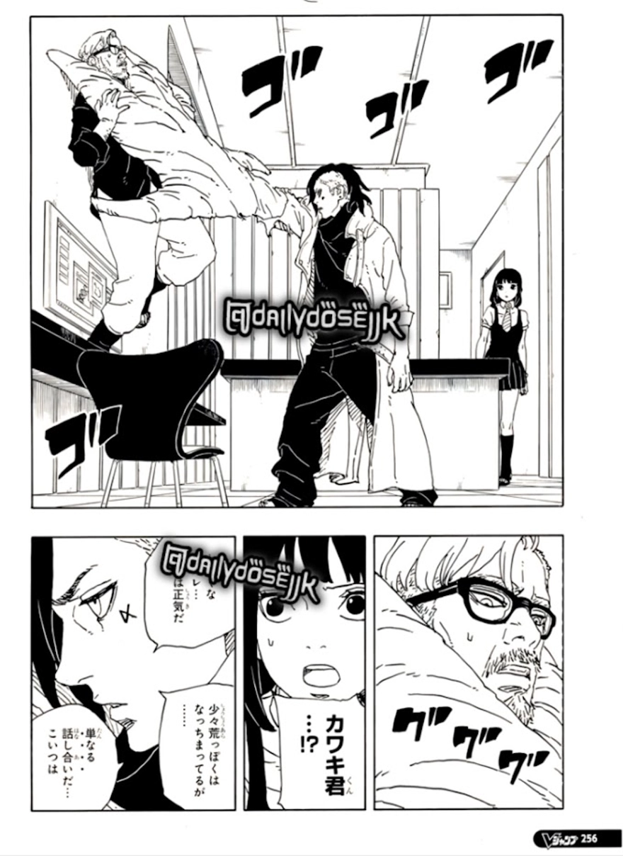 Spoiler Boruto chap 98
