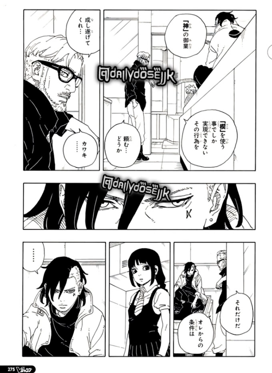 Spoiler Boruto chap 98