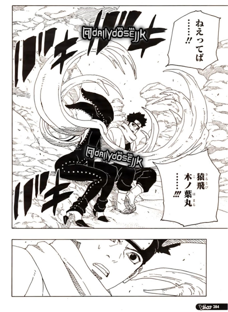Spoiler Boruto chap 98