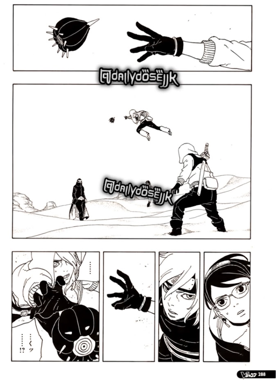 Spoiler Boruto chap 98
