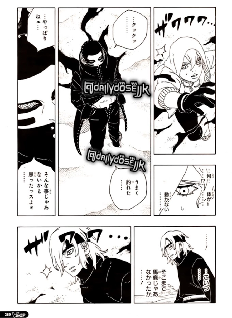 Spoiler Boruto chap 98