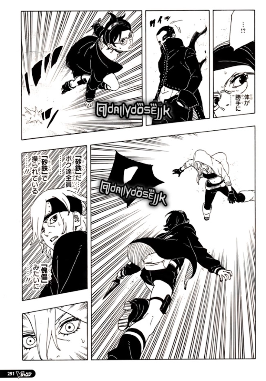Spoiler Boruto chap 98