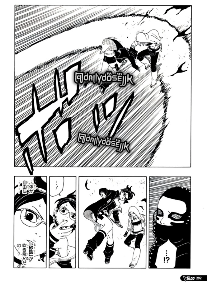 Spoiler Boruto chap 98