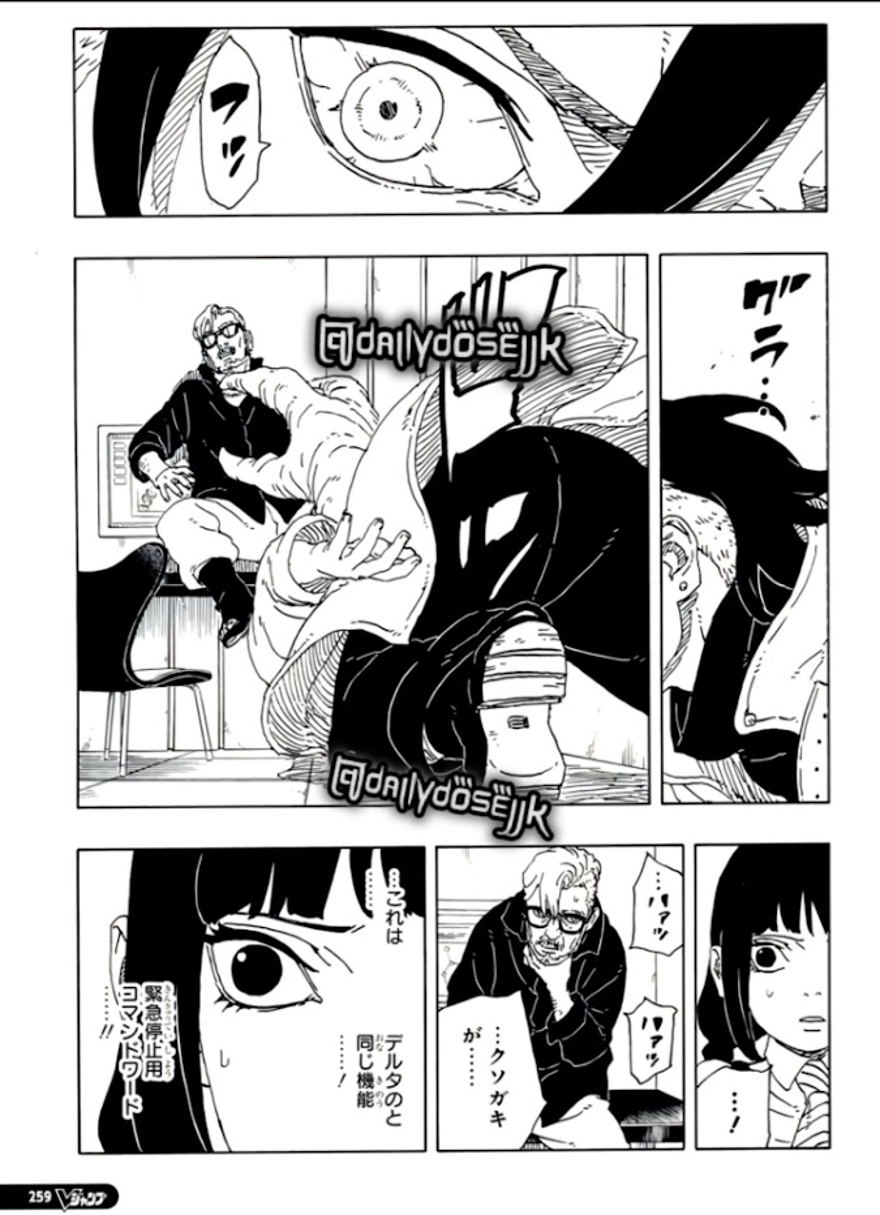 Spoiler Boruto chap 98