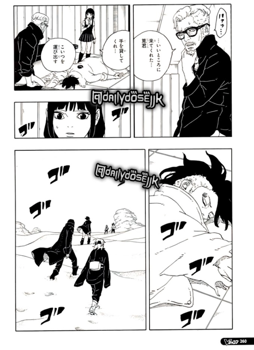 Spoiler Boruto chap 98