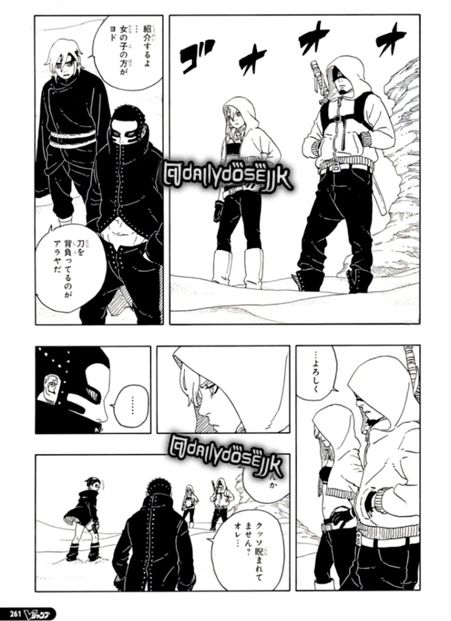 Spoiler Boruto chap 98