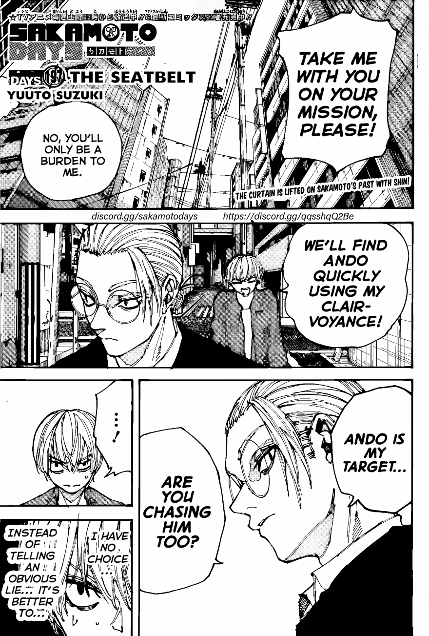 Spoiler Sakamoto Days chap 197