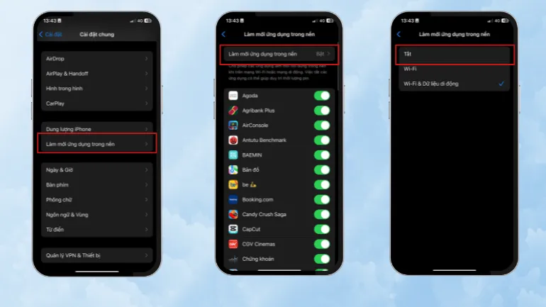 Cách sửa lỗi hao pin trên iOS 18.2.1