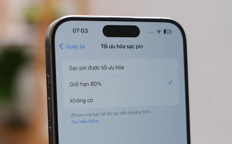 Cách sửa lỗi hao pin trên iOS 18.2.1