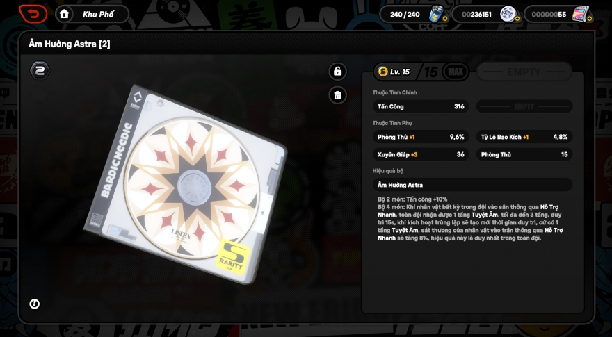 Cách build Astra Yao zzz 1.5