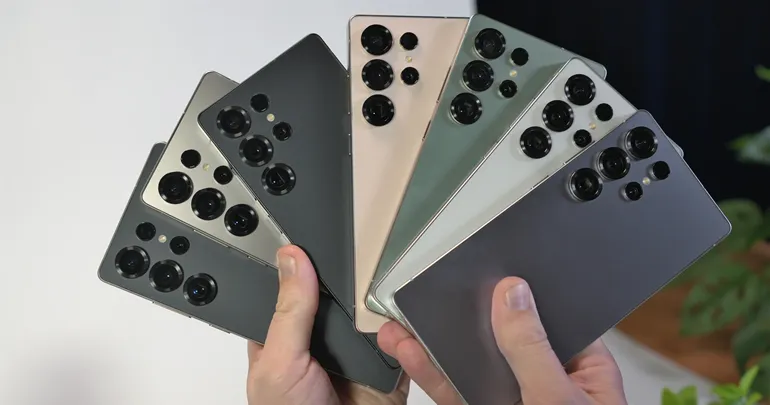 Cận cảnh tất cả màu sắc Galaxy S25 Series