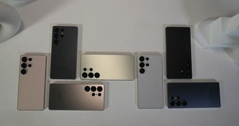 Cận cảnh tất cả màu sắc Galaxy S25 Series