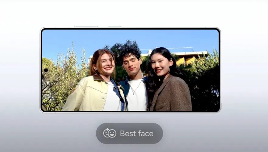 Galaxy S25 tính năng Best Face chỉnh ảnh AI