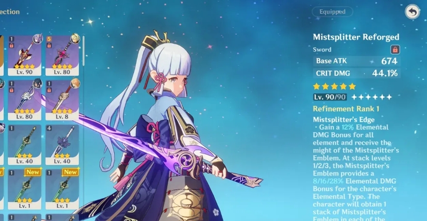 Hướng dẫn chi tiết cách build Clorinde genshin impact 5.3