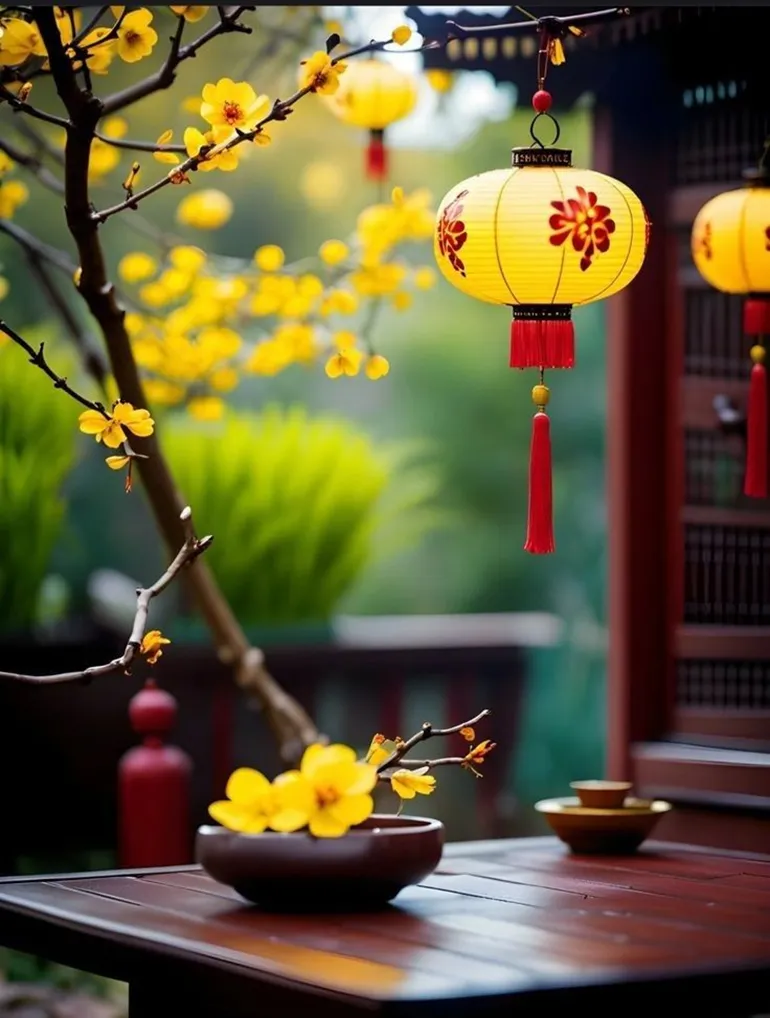 Ảnh nền điện thoại thu hút tài lộc đầu năm Ất Tỵ 2025