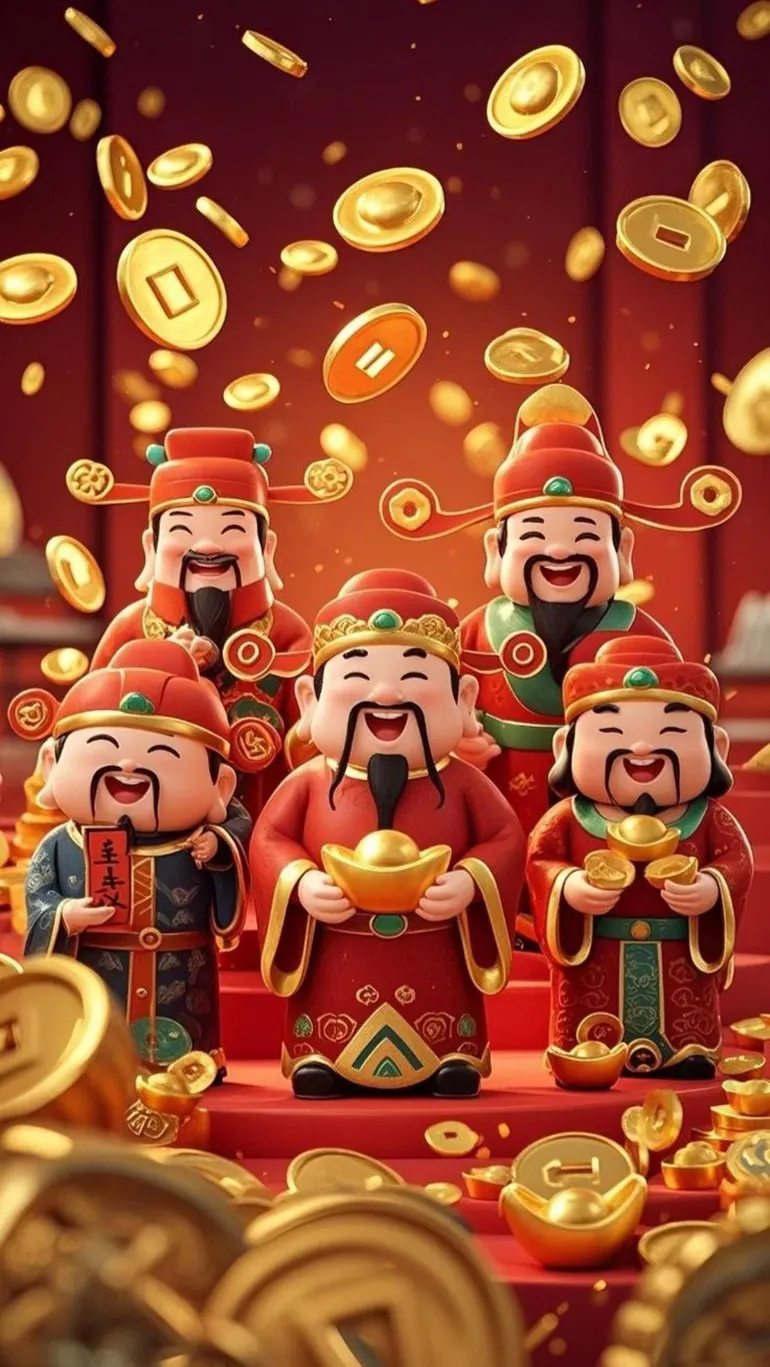 Ảnh nền điện thoại thu hút tài lộc đầu năm Ất Tỵ 2025