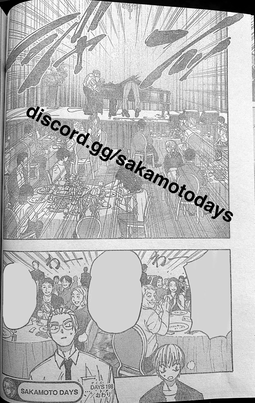 Spoiler Sakamoto Days chap 198