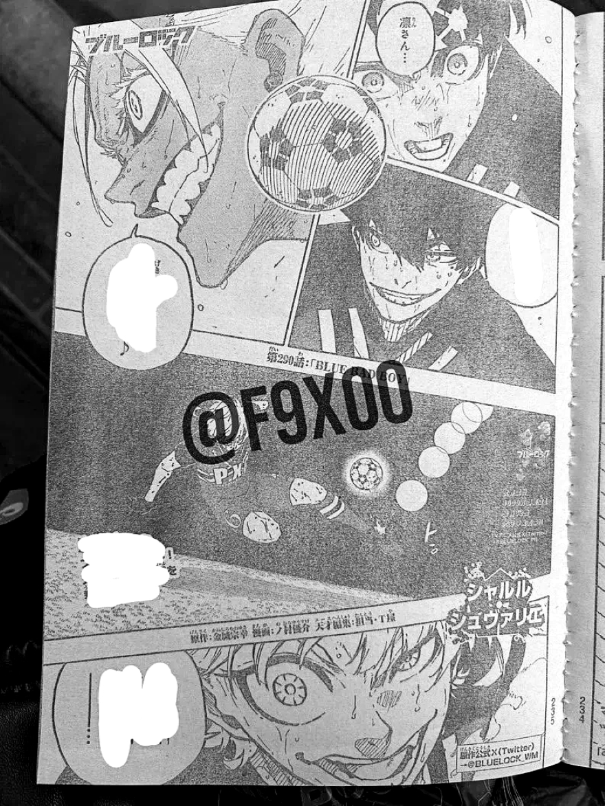 Spoiler Blue Lock chap 290