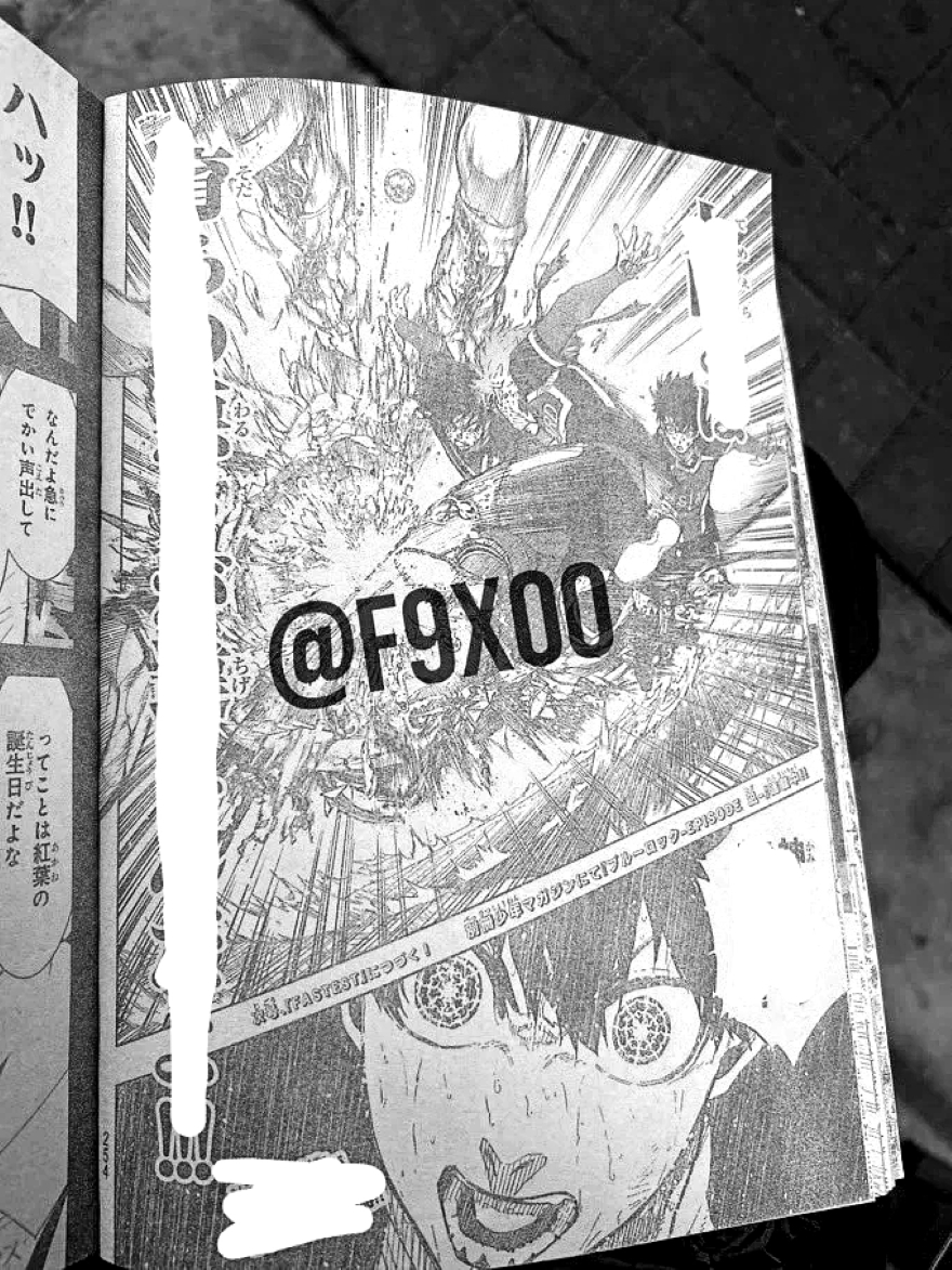 Spoiler Blue Lock chap 290