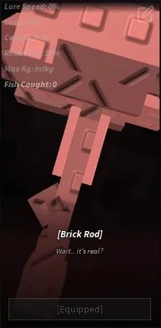 Cách sỡ hữu Brick Rod trong Fisch Roblox