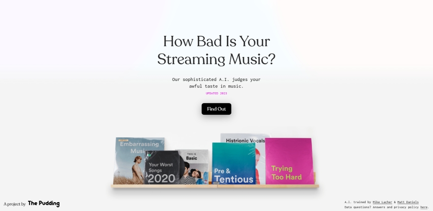 Để AI chấm điểm gu nhạc Spotify của bạn