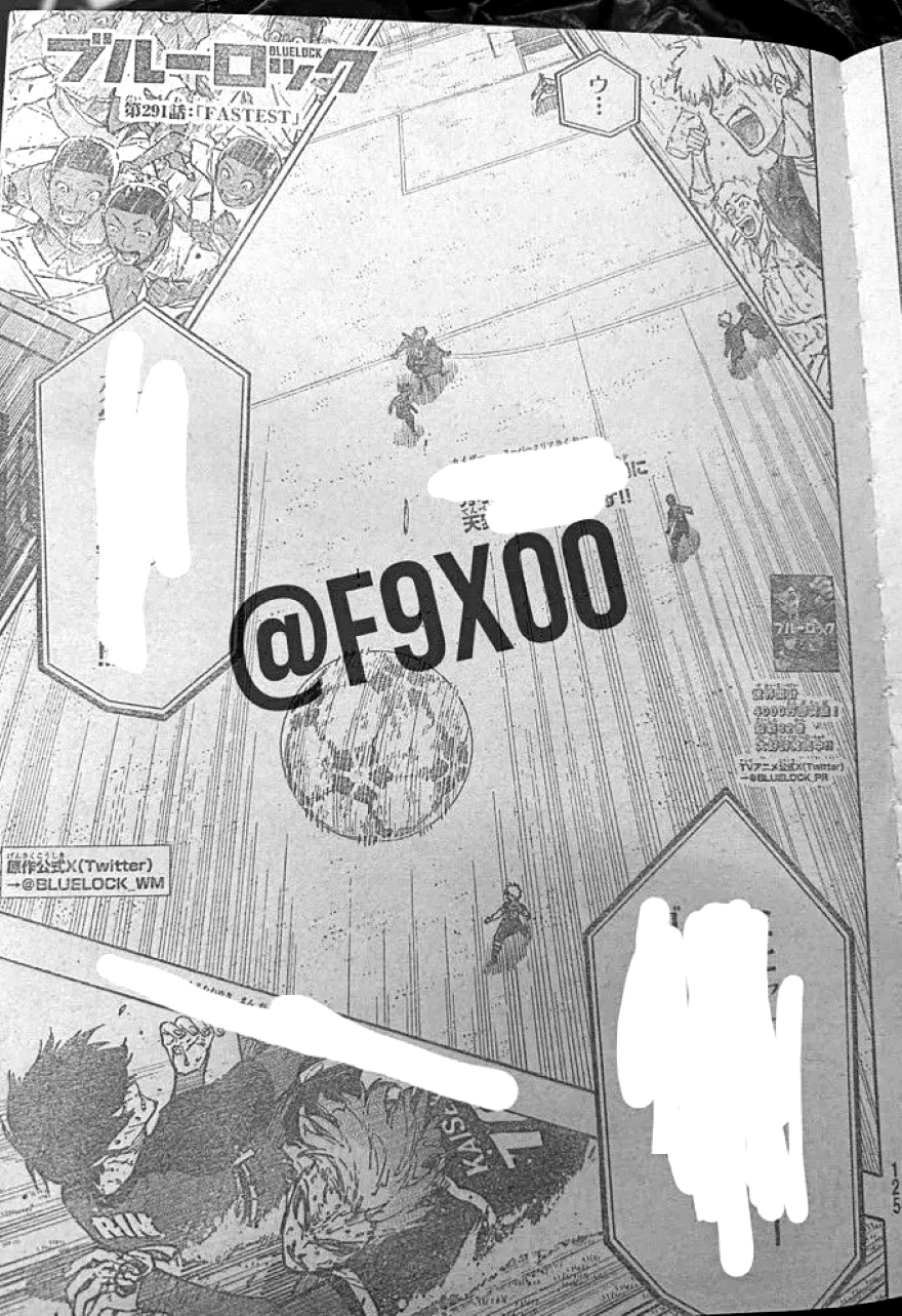 Spoiler Blue Lock chap 291 