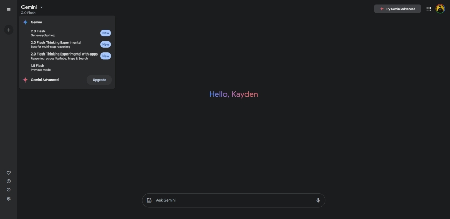 Cách sử dụng Google Gemini 2.0 miễn phí